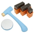 thumbnail image 3 of Ensemble de Tampons en Métal, Durable Stable Finition Miroir pour Fabrication de Bijoux, 3 of 8