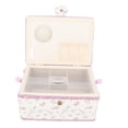 thumbnail image 2 of LAFGUR Sewing Basket, Vintage Fabric Craft Sewing Kits, For Adults For Thread Household Use Organization, 2 of 8