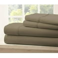 thumbnail image 2 of Becky Cameron Solid Microfiber Sheet Sets, King, Brown, 4-Pieces, 2 of 2