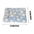 thumbnail image 3 of Indoor Thickening Warming Seating Sleeping Beds for Cat Dogs, Blue, 3 of 6