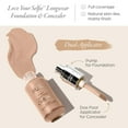 thumbnail image 2 of PÜR MINERALS 4-in-1 Love Your Selfie Longwear Foundation & Concealer Full Coverage, Hydrating Formula, Cruelty Free, 1.7 F. Oz.,Oak/TP3, 2 of 6