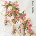 thumbnail image 1 of Simulación de margarita de ratán, flor falsa de ratán, girasol, aire acondicionado, tubería, bobinado, fondo interior, pared, decoración de ventana, sombra, 1 of 5