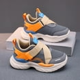 thumbnail image 5 of Boys Girls Tennis Shoes Kids Lightweight Breathable Sneakers Slip on Athletic Running Shoes for Toddlers, 5 of 9