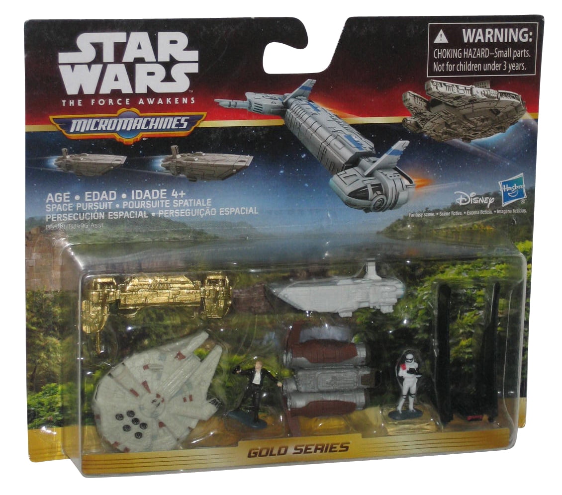 Disney Hasbro Star Wars The Force Awakens Micro Machines Tie Fighter 4 for sale online 