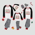 thumbnail image 1 of Pijamas familiares a juego de Navidad, juego de pijamas de Navidad, comienza con Cristo, gris, 1 of 3