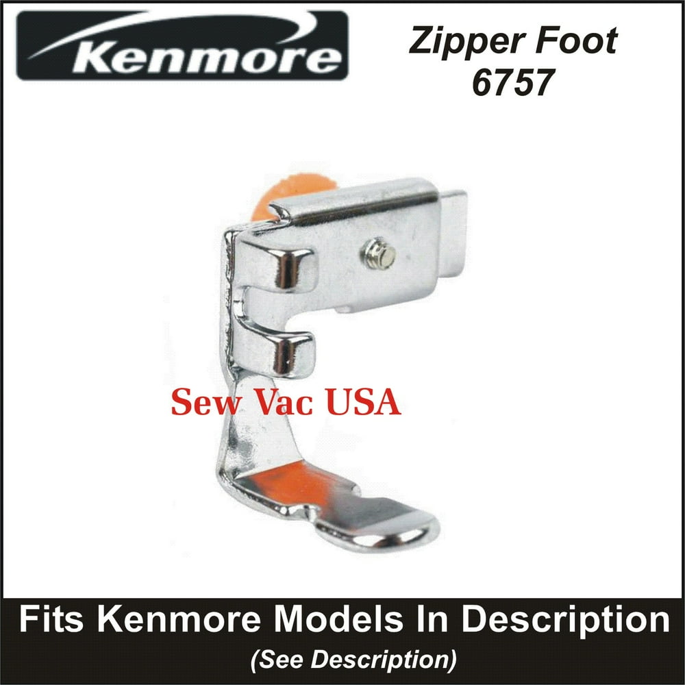 Kenmore Zipper & Cording Foot 6757 Fits Models In Description Walmart