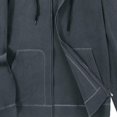thumbnail image 5 of Fleece Jacket for Mens Winter Warm Lightweight Windproof Jackets Full Zip Hooded Casual Sweatshirts with Pockets, 5 of 8