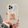 thumbnail image 3 of Funda de teléfono Little Monster para iPhone, carcasa trasera de silicona suave para iPhone 11, 15 Pro Max, 11, 12, 13, 14, Xr, Xs, 6, 7, 8, SE, 2020, 2022, 3 of 5