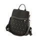 thumbnail image 2 of Mochila Bolso Casual Portátil Bolsa de Transporte Cierre de Cremallera Bolsa de Trabajo Gran Capacidad Negro, 2 of 9