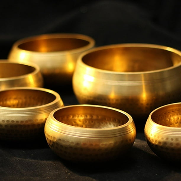 2Pack Tibetan Singing Bowls Set-100% Handmade in Nepal Sound Meditation Set  for Yoga, Chakra, Unique Gifts for Women