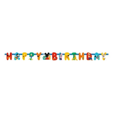 Disney Mickey & Friends Clubhouse Jointed Banner, 1ct