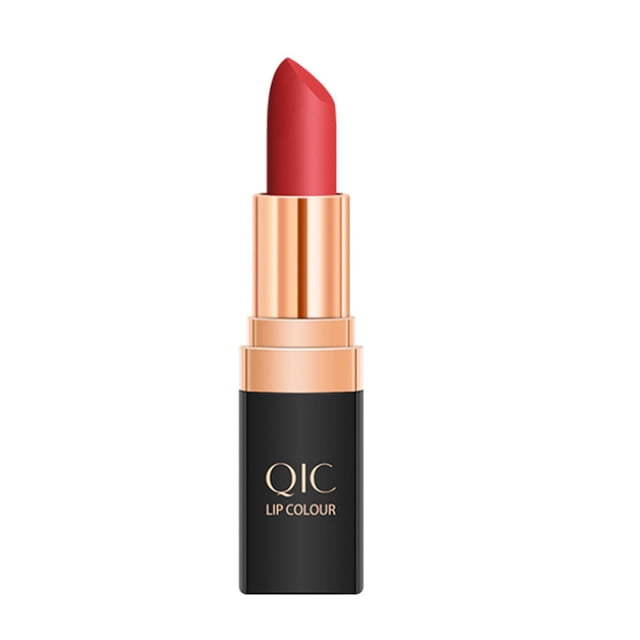 Beleza, Cuidado e Higiene Lápiz labial mate de maquillaje Taza antiadherente de larga duración No se desvanece Labio QIC Natural