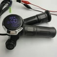 Speedometer/Lcd Display 24v36v48v60v+Lock/Key+Rolling Grips Throttle