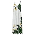 thumbnail image 6 of Calla Lilies Sleeveless Dress Loose Women's Dress Dresses Luxury Evening Dresses, 6 of 9