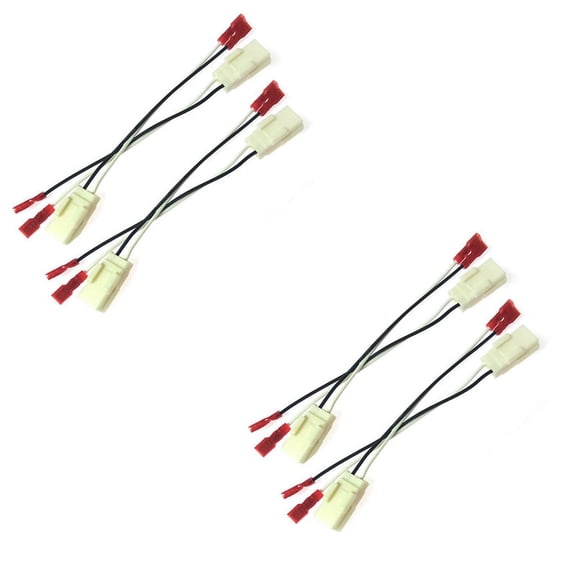 2X 72-6514 Car Speaker Connector Harness Adapter for 300 Ram 1500 2500 3500