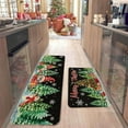 thumbnail image 5 of YYNS New 2-Piece Christmas Rug Set - Non-Slip Kitchen Mats with Santa and Tree Design, Christmas Kitchen Rugs And Mats For Floor Non-Slip Backing Mat, 5 of 5