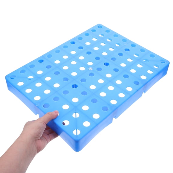 WEUVEB Waterproof Breathable Grid Pallets Plastic Blue 1Pack