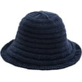thumbnail image 6 of CoCopeaunts Women Bucket Hat Autumn Winter Soft Comfort Fisherman Hat Ladies Fashion Solid Color Packable Knitted Basin Hat, 6 of 8
