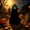 3-Style D, variant on Horror Ghost Face Action Figure, Spooky Glowing Halloween Outdoor Decor, Scary Cute Gothic Halloween Yard Decor for Patio, Garden, Window, Party