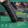 thumbnail image 3 of Pickleball Paddles Set Of 2, Fiberglass Surface, Fluid Smoke Aurora Art Style, 4 Balls & Bag, 3 of 5