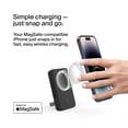 thumbnail image 2 of Banco de energía inalámbrico Belkin BoostCharge 5K con MagSafe Black, 2 of 6