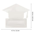 thumbnail image 2 of Dosaele2 Pcs Air Tags Graduation Gift Card DIY Gift Card 12.00X10.30X2.00CM White, 2 of 8