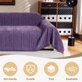 thumbnail image 2 of Jessy Home Sofa Cover Slipcover Couch Cover Protector Durable Multi-Function Furniture Cover for Dogs Cats Home Decor 71"x 150"Purple, 2 of 7