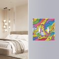 thumbnail image 4 of Yayeee Toggle Light Switch Wall Plate 2-Gang 4.56"x4.48" Decorative Outlet Cover, Vibrant Dinosaur, 4 of 7