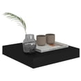 thumbnail image 4 of Estantes flotantes negros Casafoyer para pared 23x23,5x4 cm MDF 2 unidades, 4 of 5