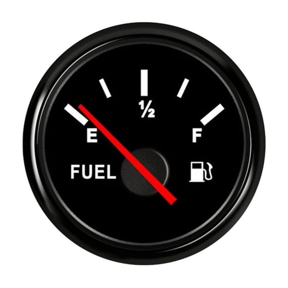 Fuel Level Gauge 0-190 Ohm Oil Tank Level Indicator With Fuel Level Sensor For Boat Car RV Camper