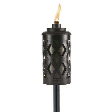 TIKI® Brand 65-Inch Urban Metal Torch 4-in-1 Bronze