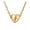 Gold, variant on Stainless Steel Initial Heart Shape Alphabet Necklace for Women Gold Pendant Jewelry with 26 Letter Options, GoldF