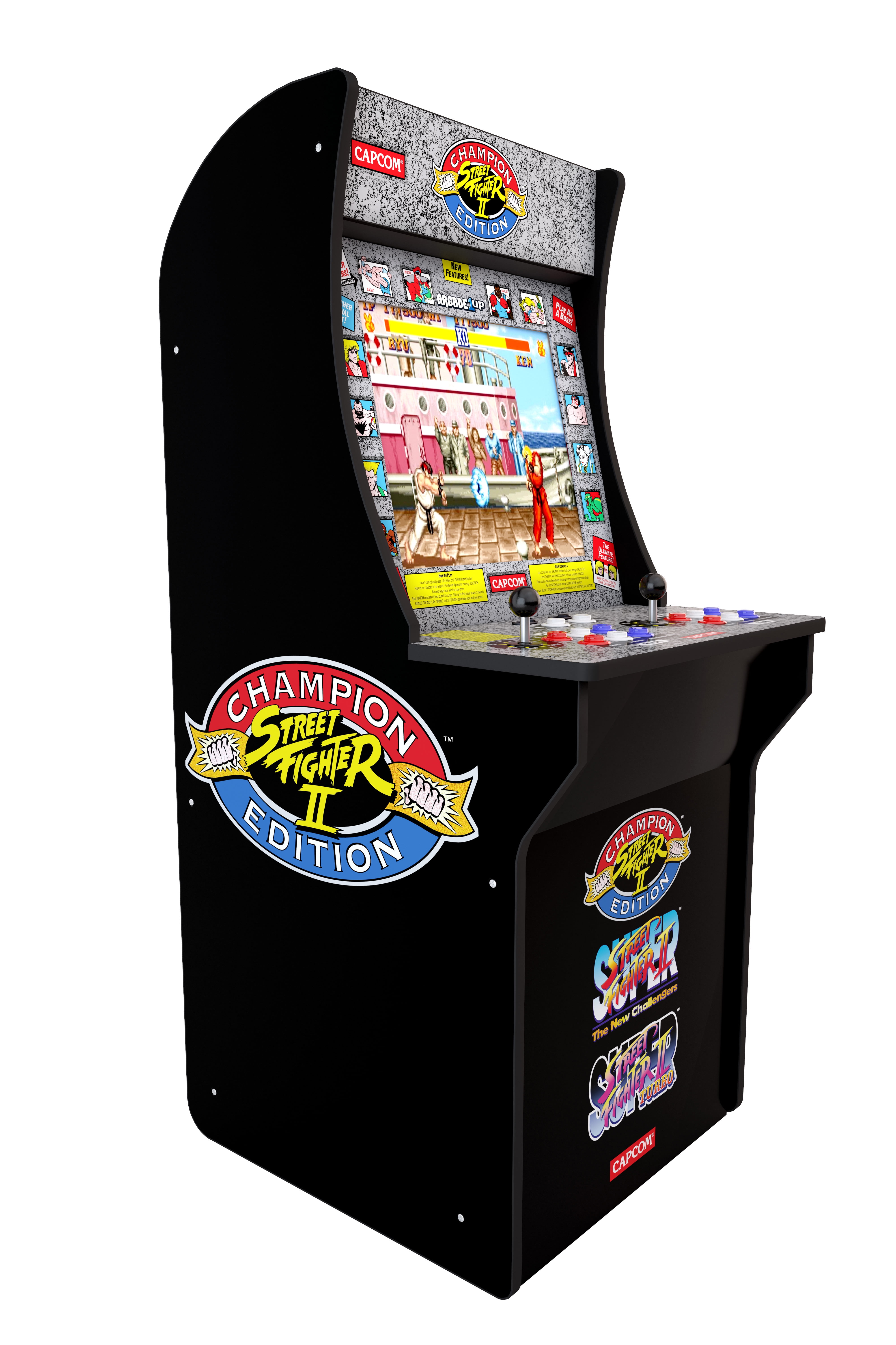 Street Fighter 2 Arcade Machine Arcade1up 4ft Walmart Com Walmart Com