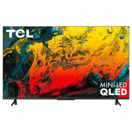 TCL 55in. Class 6-Series 4K Mini-LED QLED Dolby Vision HDR Smart Google TV - Black