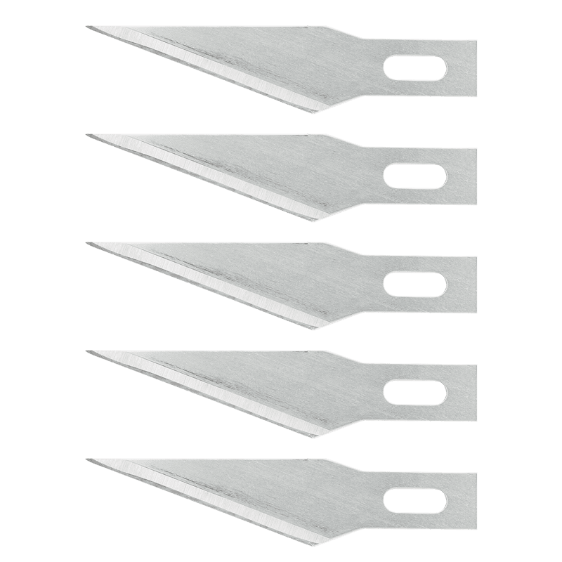 Excel Blades #11 Craft Hobby Knife Replacement Blades, Double Honed, Pack of 5