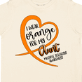 thumbnail image 4 of Inktastic I Wear Orange for My Aunt Multiple Sclerosis Awareness Boys or Girls Toddler T-Shirt, 4 of 5