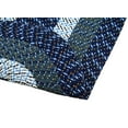 thumbnail image 3 of Better Trends Country Chair Pads Collection, 2-Piece Set, 15" Round 100% Polypropylene, Indoor Seat Cushions - Dark Blue Stripe, 3 of 4