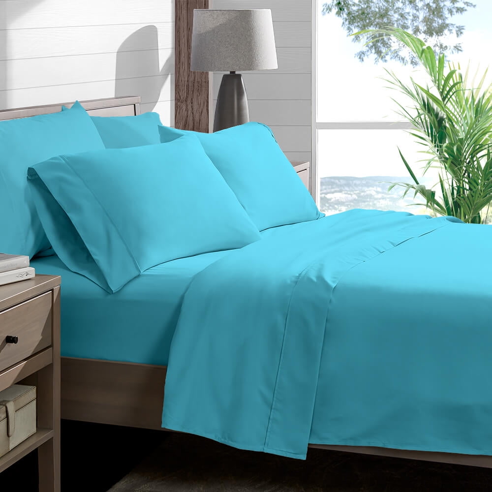 6 Piece 1800 Collection Deep Pocket Bed Sheet Set UltraSoft