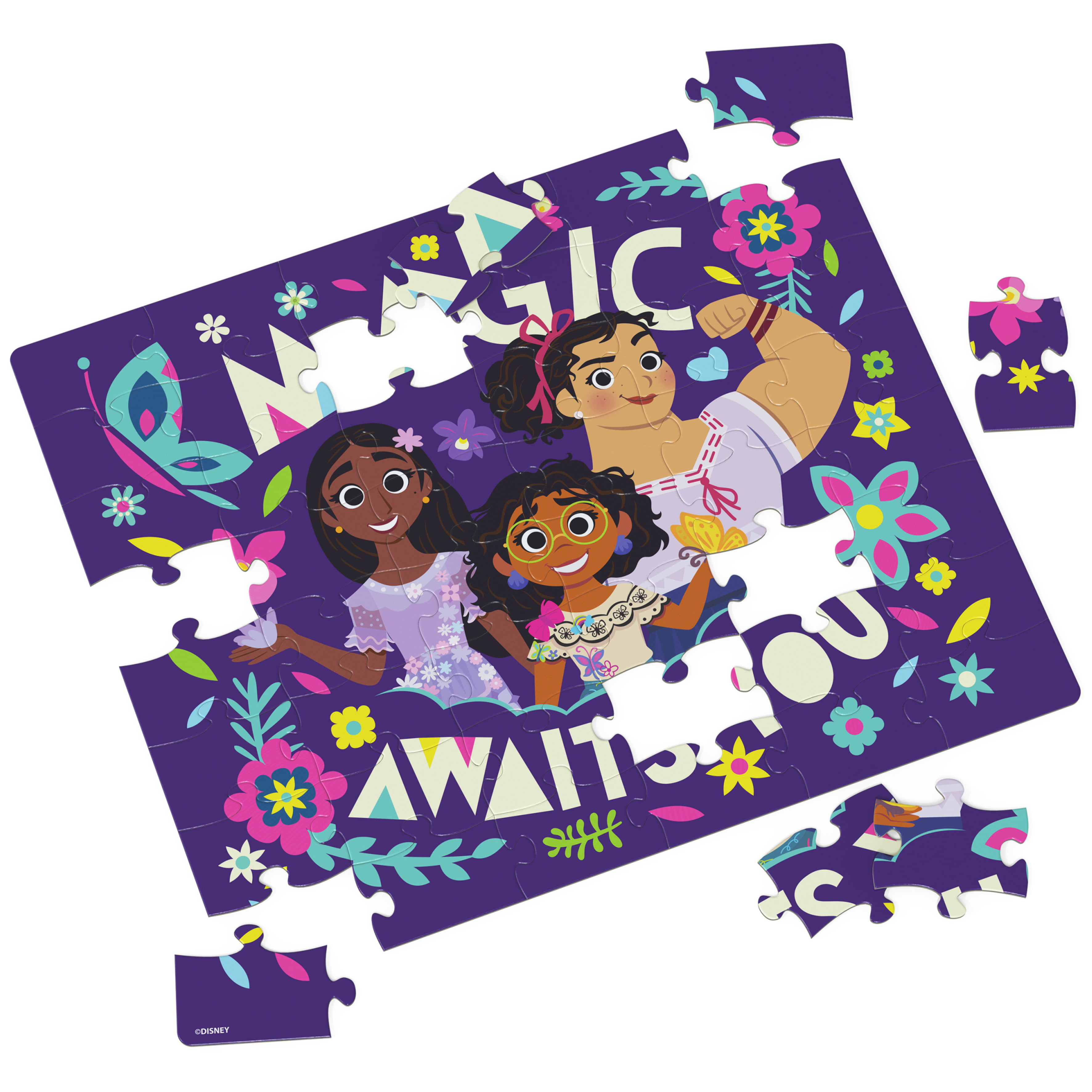 Clementoni - Puzzle 104 pièces Disney Encanto, Puzzles pour enfants, 6-8 ans,  25746