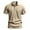 Khaki, variant on Men's Shirts Casual Summer Short Sleeve Top Comfortable Stylish Fit Classic for Every Wardrobe Mens T-Shirts Collar Packs Xlt Assorted Colors