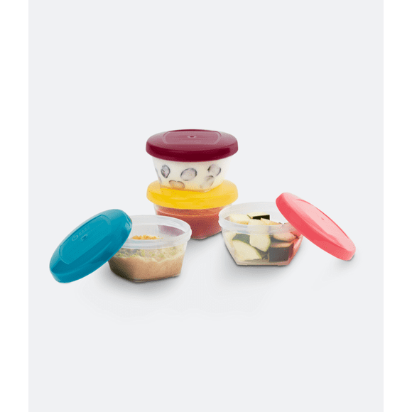 Babymoov Leakproof Baby Food Storage Containers (Airtight Meal Prep Bowls)