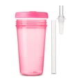 thumbnail image 4 of Parent's Choice Easy Sip Straw Cup 6 Months+, Pink, 9 fl oz, 1 Count, 4 of 8