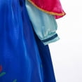 thumbnail image 7 of Girls Anna Long Sleeve with Cape Dress Christmas Princess Costume, 7 of 7