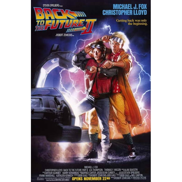 Back To The Future Part 2 Movie Poster 11 X 17 Style A Walmart Com Walmart Com Back To The Future Part 2 Movie Poster 11 X 17 Style A Walmart Com Walmart Com