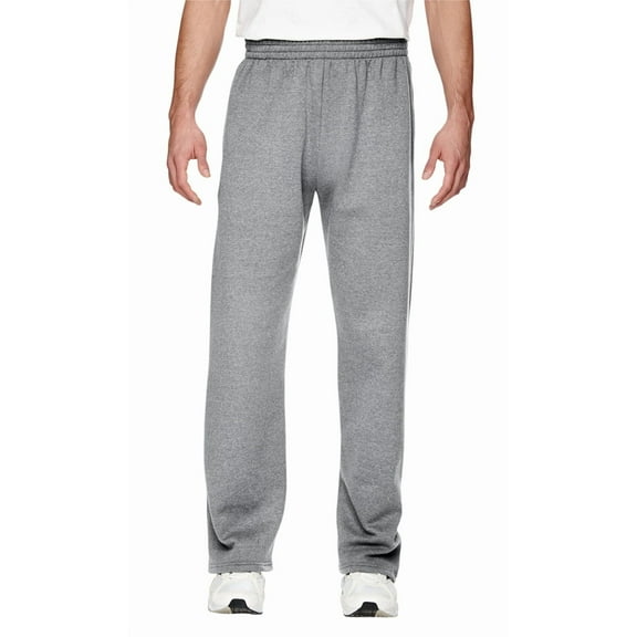Fruit Of The Loom Sf74R Adult 7.2 Oz. Sofspun Open-Bottom Pocket Sweatpants
