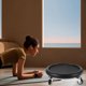 thumbnail image 2 of 1 juego de discos de fitness abdominal, tabla de entrenamiento abdominal, disco y almohadilla de entrenamiento abdominal para mujeres, 2 of 6