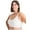 White, variant on Core Wireless Shaper Bra for Women – Comfortable Support with Adjustable Fit, Sizes S to 4XL
