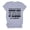 Gray, variant on WREESH Women's Fashion Letter Print T-Shirts Summer Casual Crew Neck Short Sleeve Tops Gray