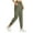 Army Green, variant on Rosvigor Women Cargo Hiking Pants Lightweight Joggers Women Workout Pants Outdoor Quick Dry Lounge Trousers