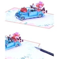 thumbnail image 4 of Wedding Invitation Card Retro Car Paper Carving Valentine's Day Card For Birthday Anniversary Proposals Engagement, 4 of 10